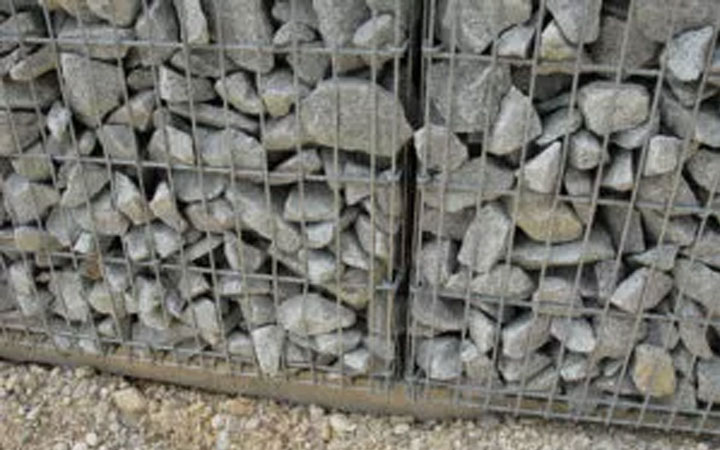Gabionensteine Granit Grau